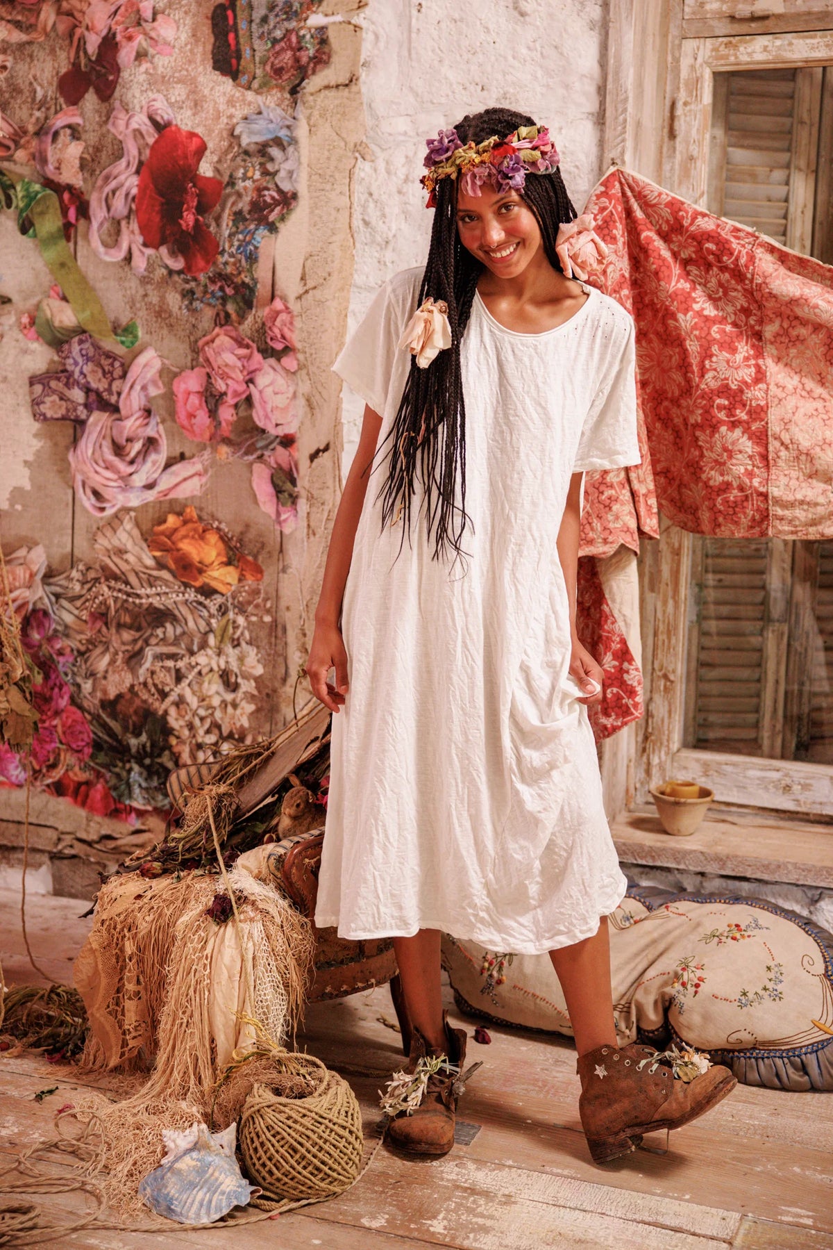 Boyfriend Tee Dress True – Magnolia Pearl Clothing