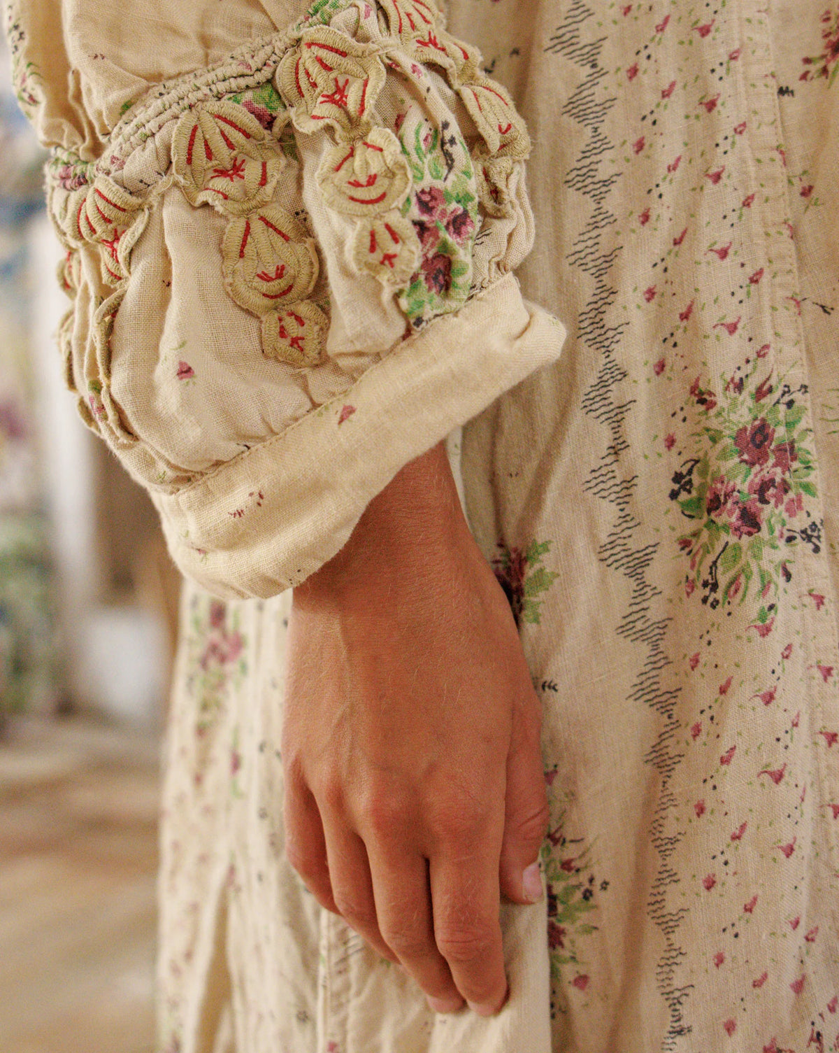 Linen Albertine Opera Coat