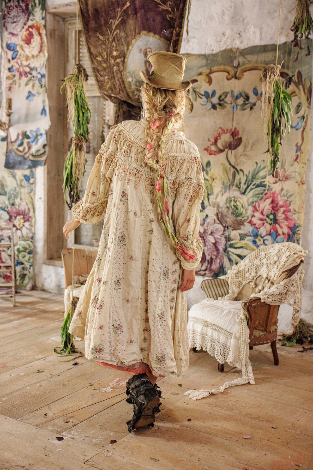 Linen Albertine Opera Coat