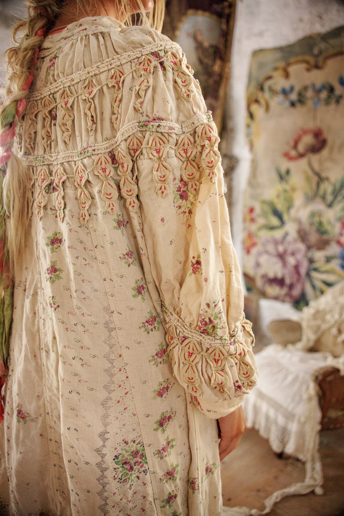 Linen Albertine Opera Coat