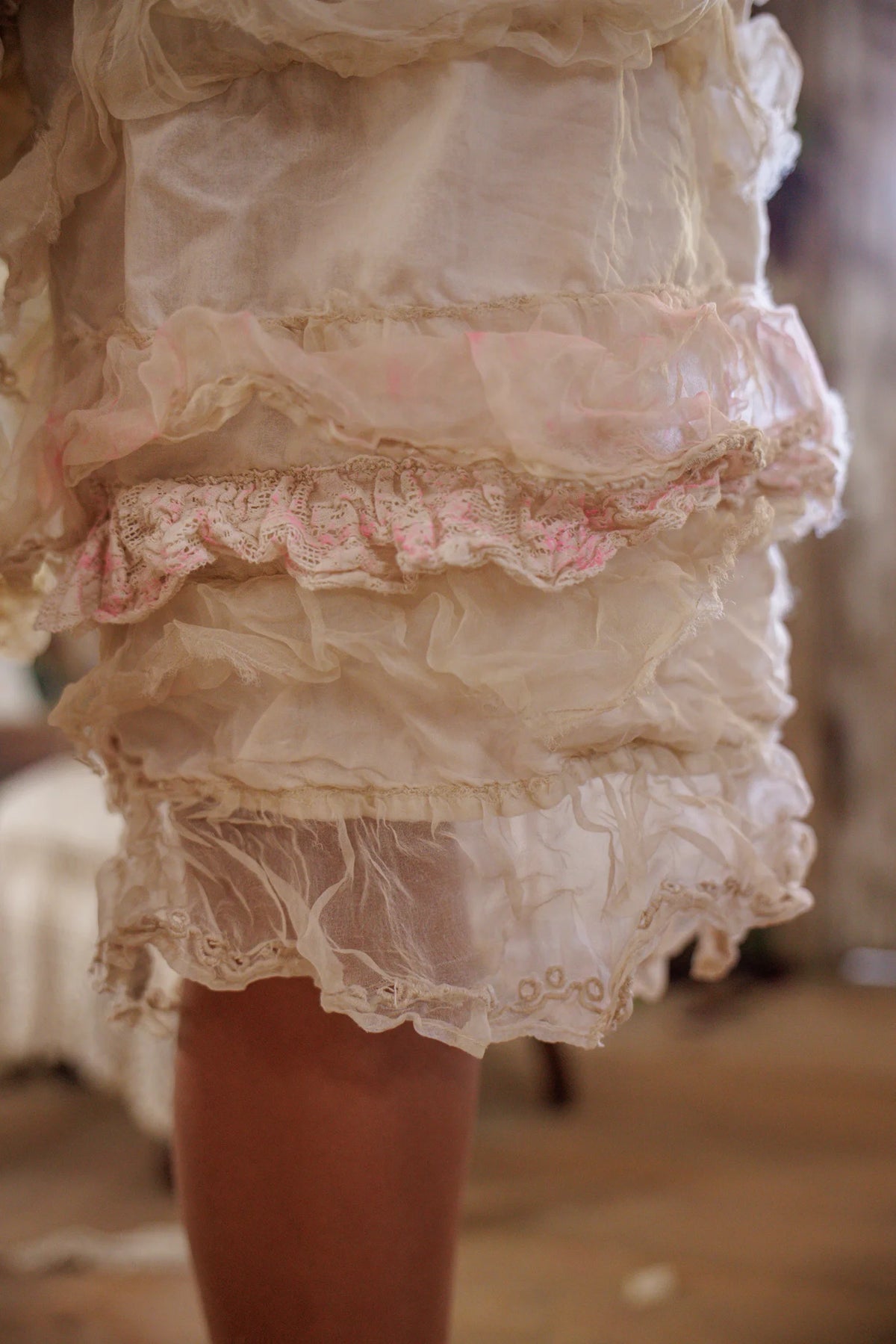 Organza Herzogin Bloomers Mondlicht 