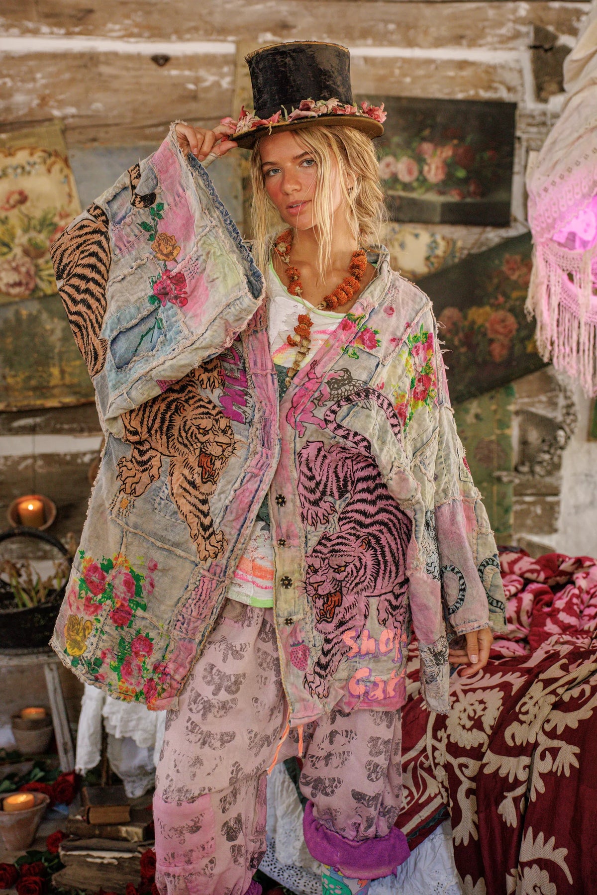 Patchwork Birch Daigo Kimono