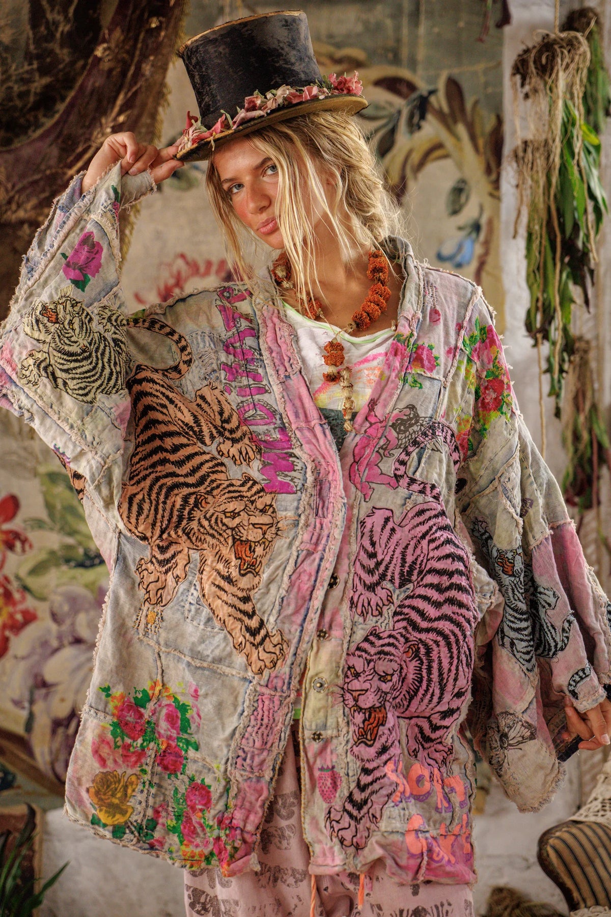 Patchwork Birch Daigo Kimono