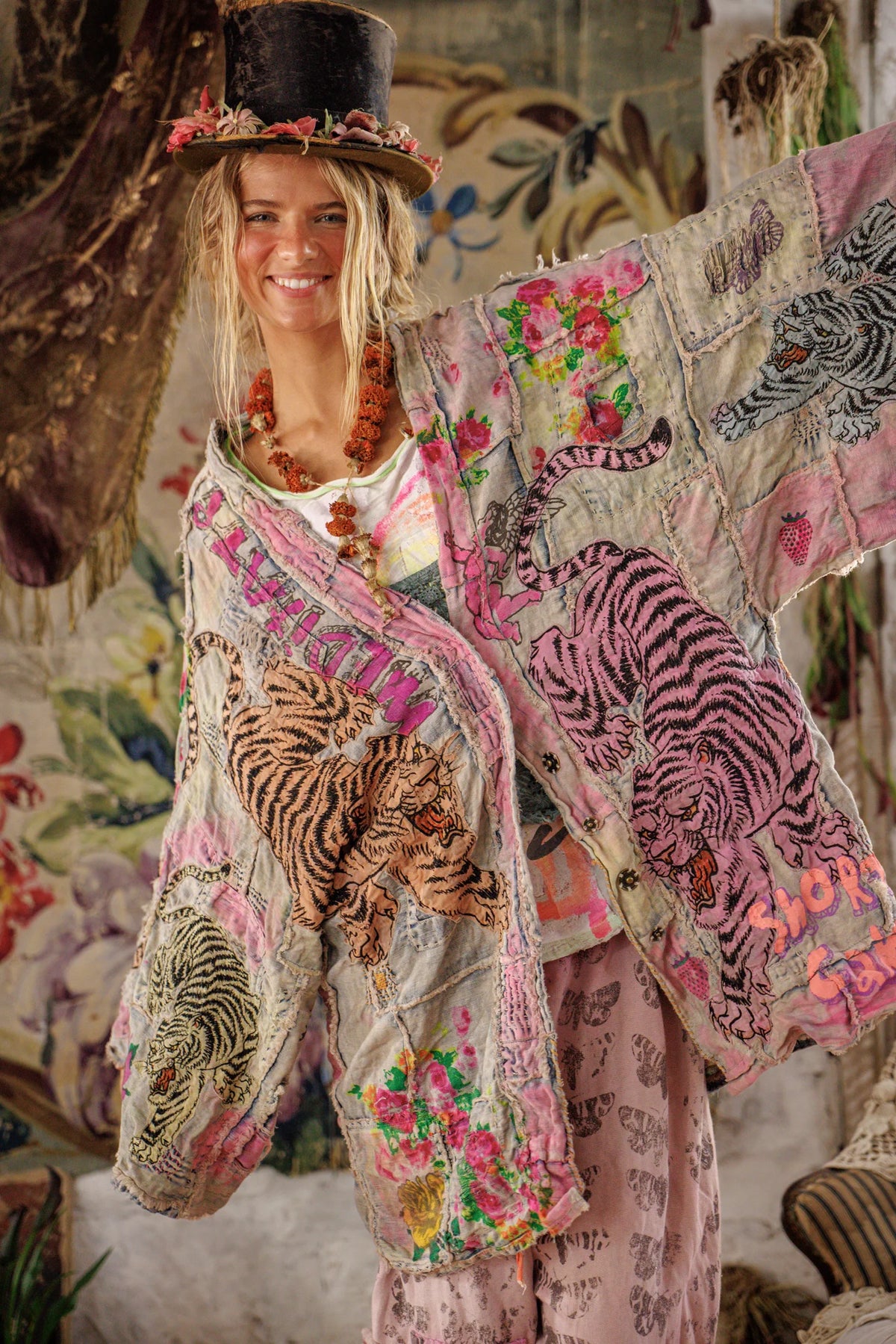 Patchwork Birch Daigo Kimono