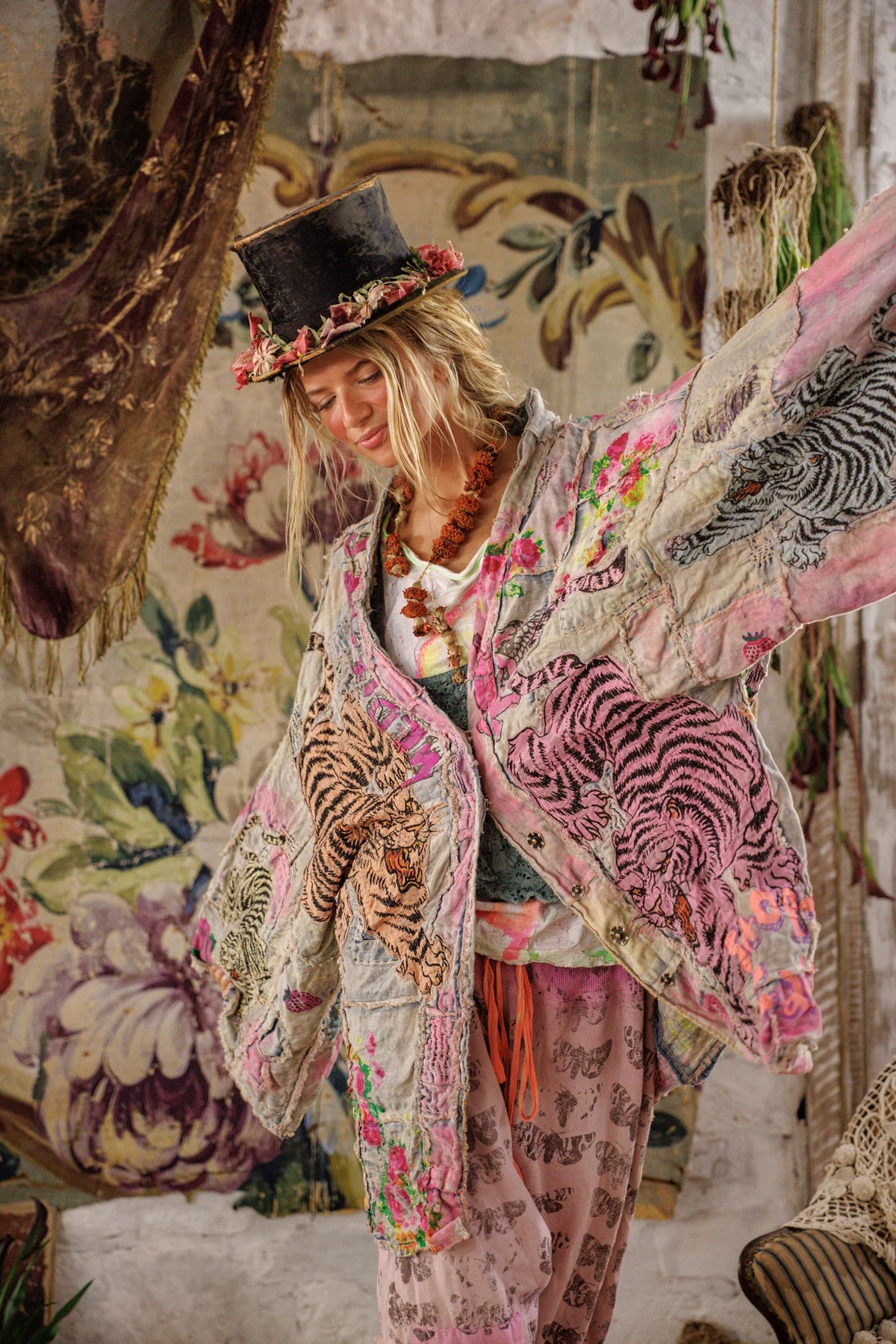 Patchwork Birch Daigo Kimono