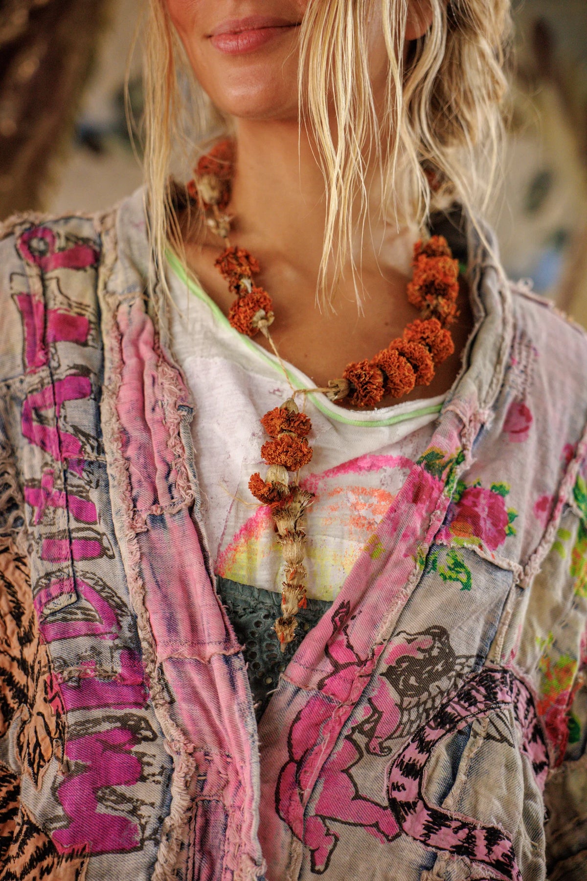 Patchwork Birch Daigo Kimono