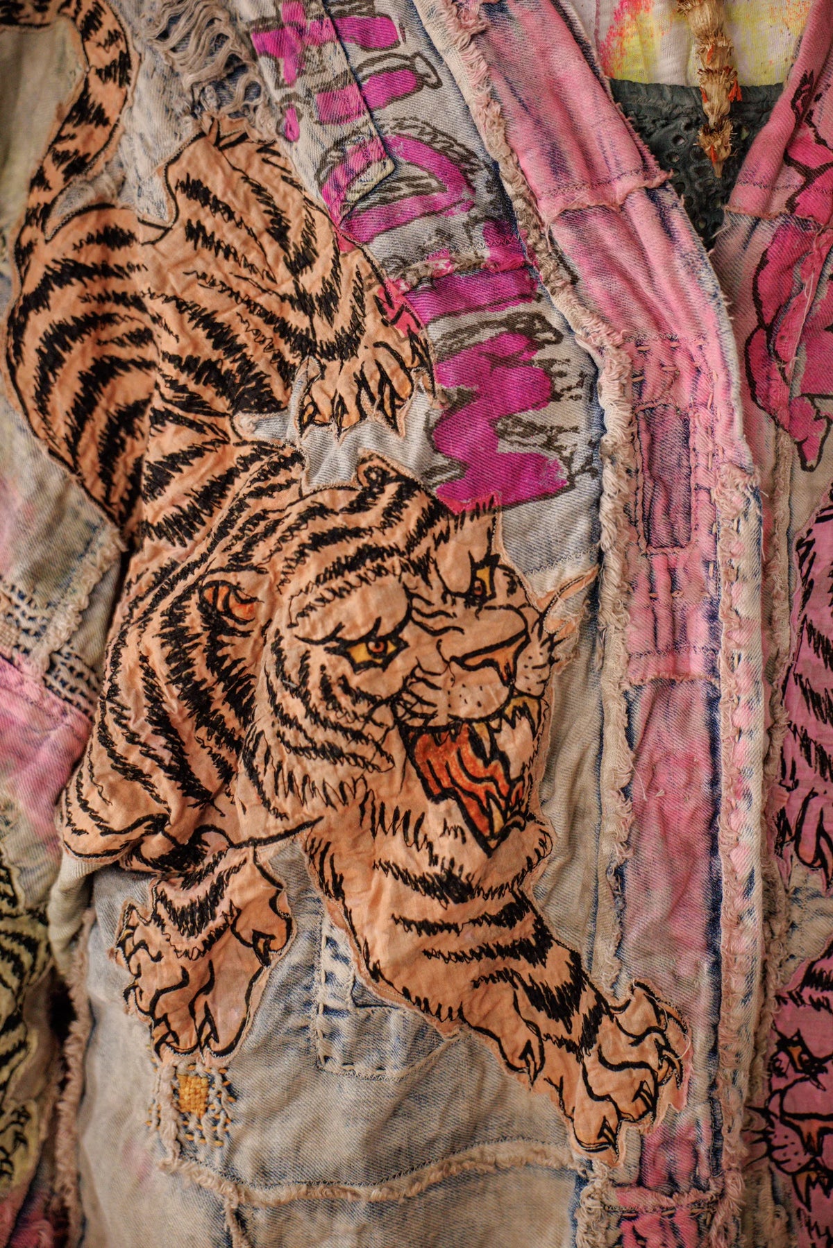 Patchwork Birch Daigo Kimono