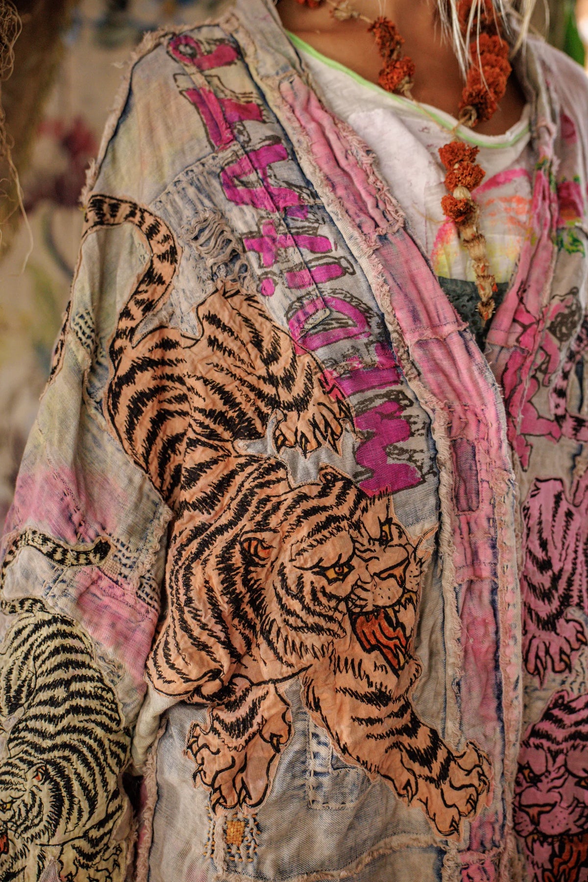 Patchwork Birch Daigo Kimono