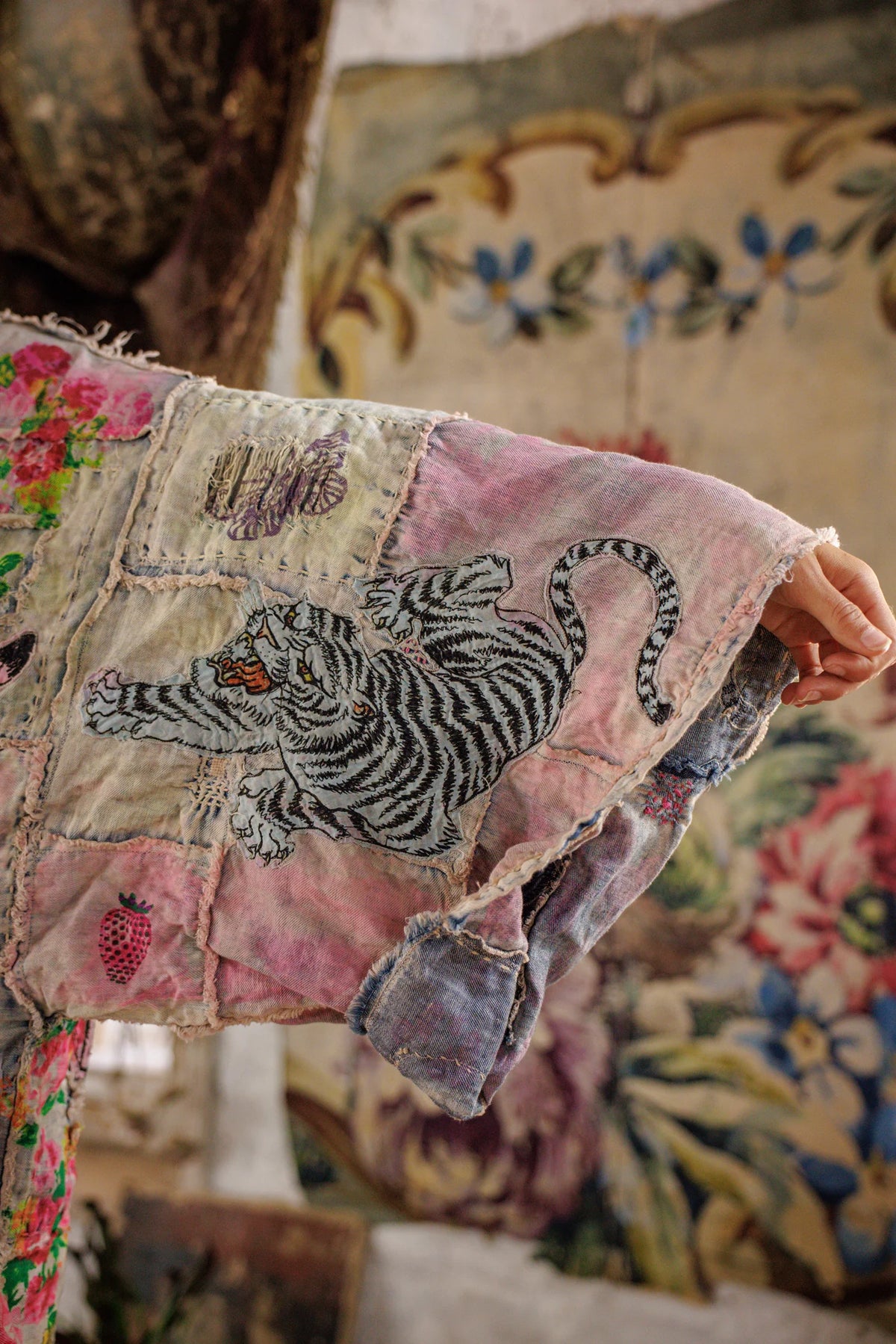 Patchwork Birch Daigo Kimono