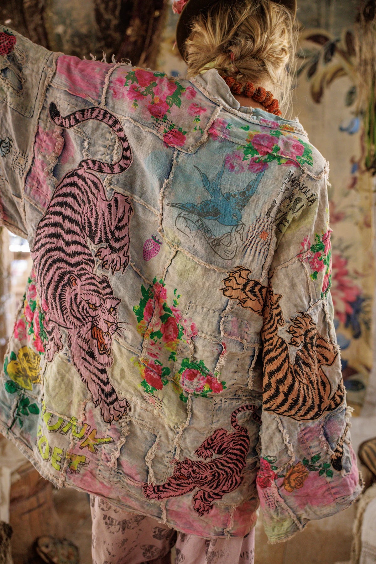 Patchwork Birch Daigo Kimono