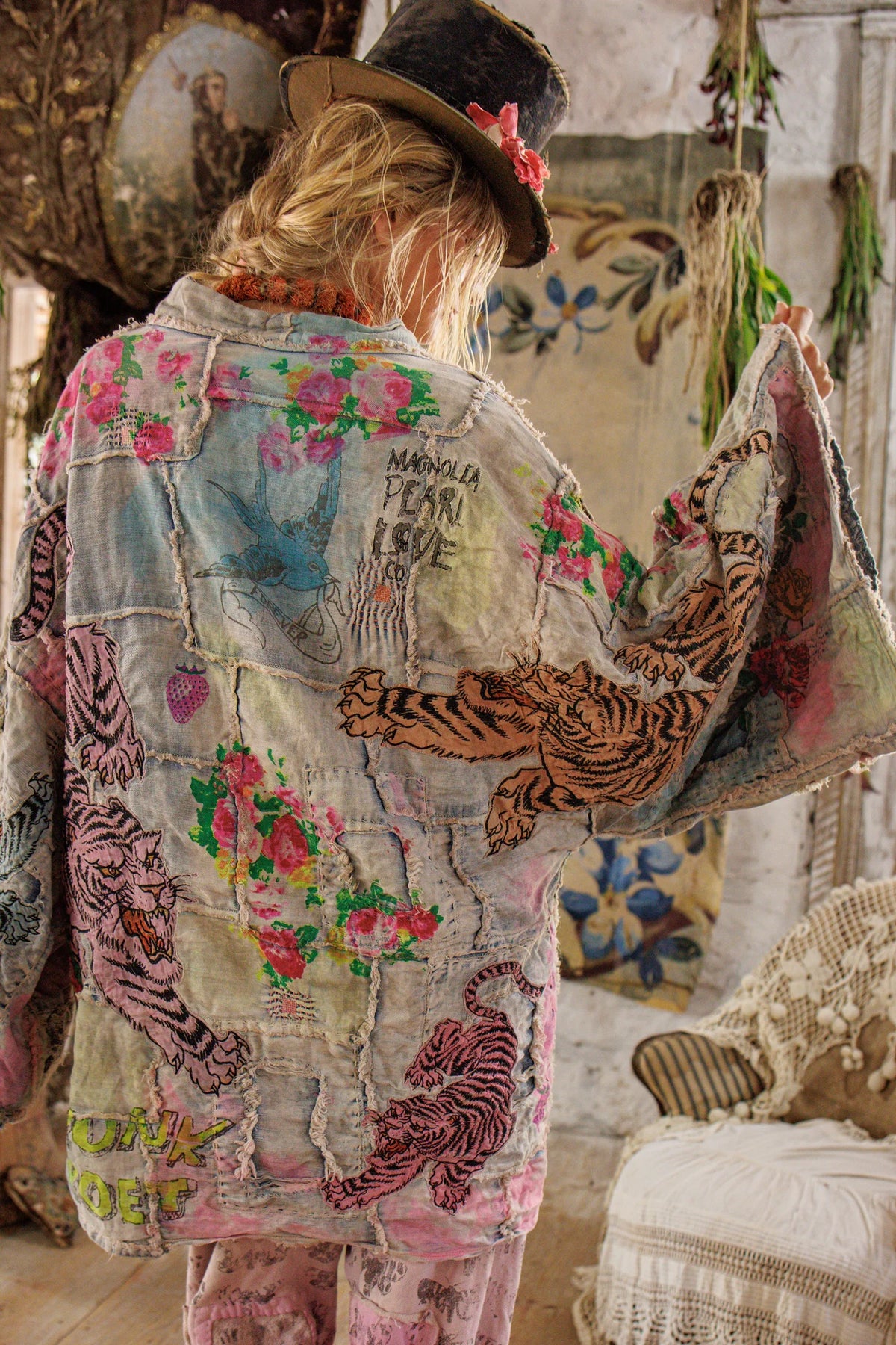 Patchwork Birch Daigo Kimono