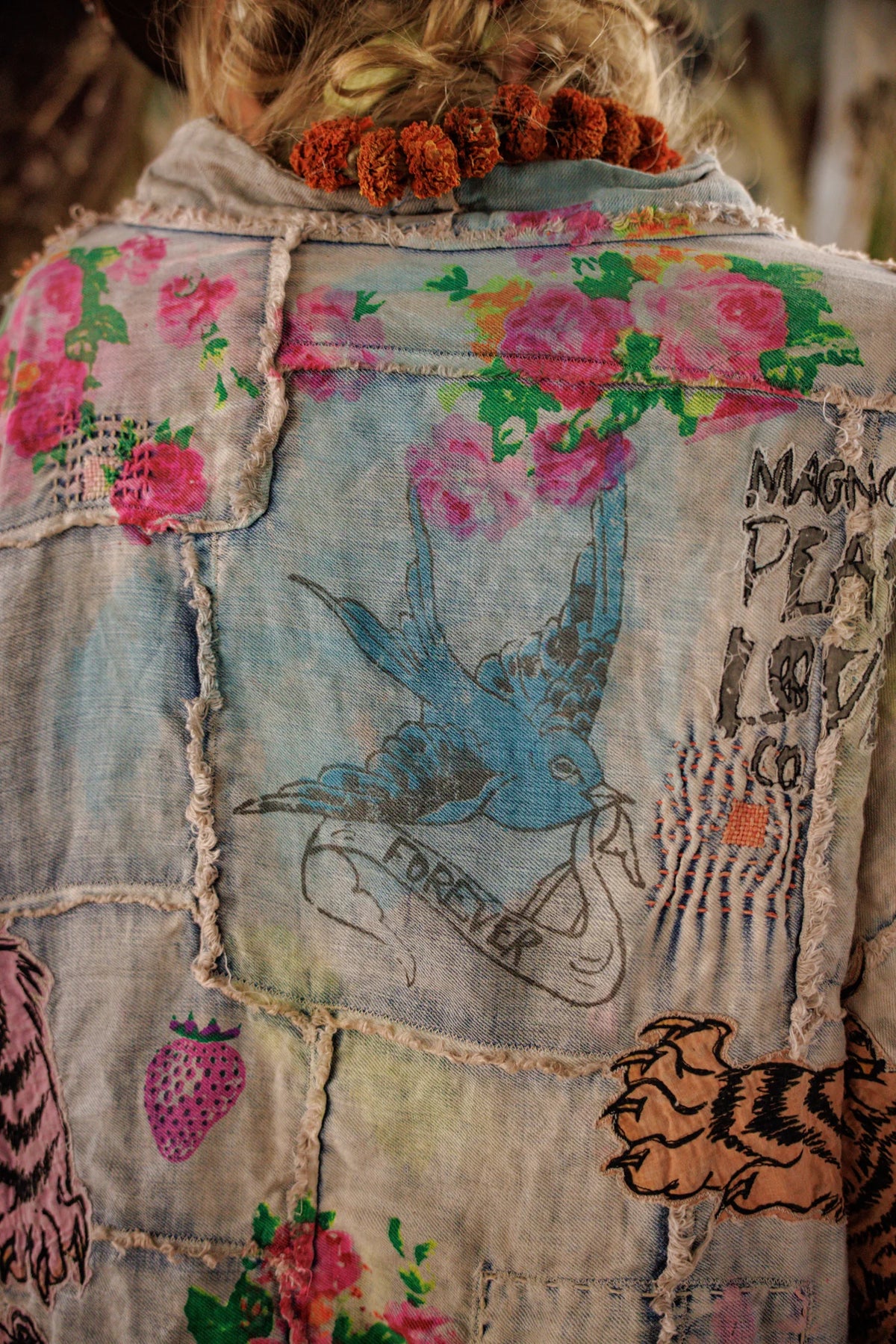 Patchwork Birch Daigo Kimono