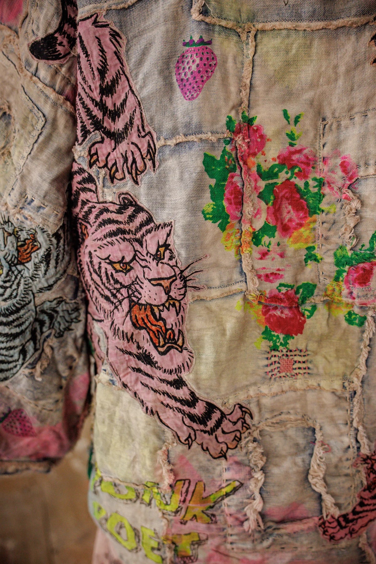 Patchwork Birch Daigo Kimono
