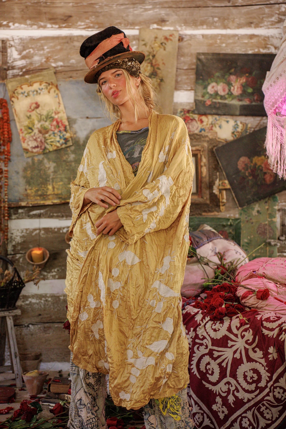 Bird Vijji Kimono – Magnolia Pearl Clothing Bird Vijji Kimono – Magnolia Pearl Clothing
