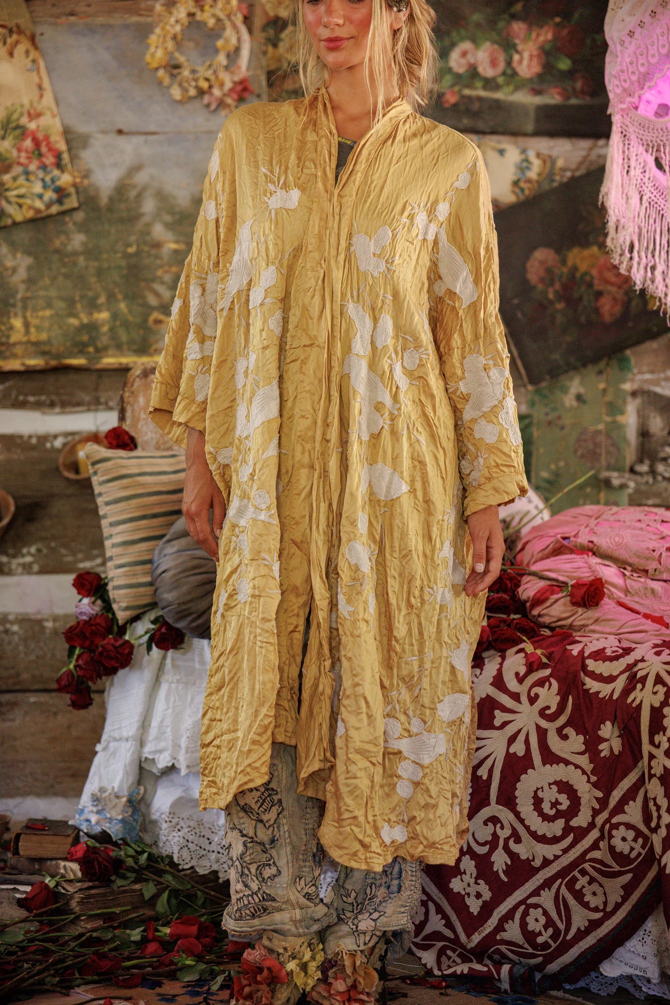 Bird Vijji Kimono – Magnolia Pearl Clothing