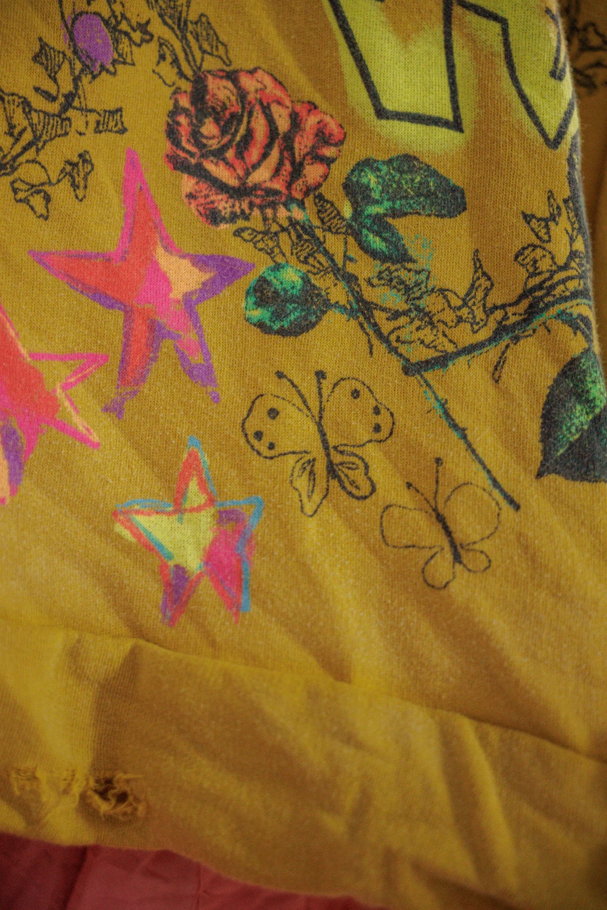 ネオンブルーボネットリッチスウェットシャツ 