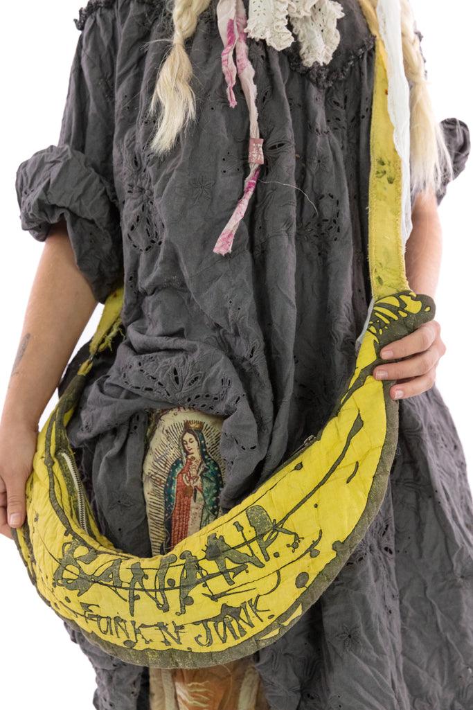 Banana Crossbody Bag - Bonded Wool Collection