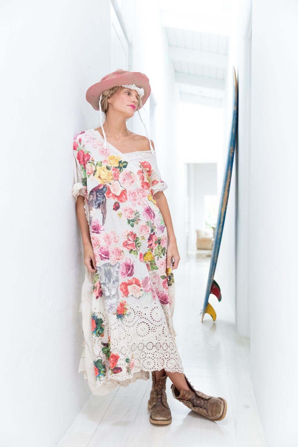 Appliqué Mattie Belle Dress - Magnolia Pearl Clothing