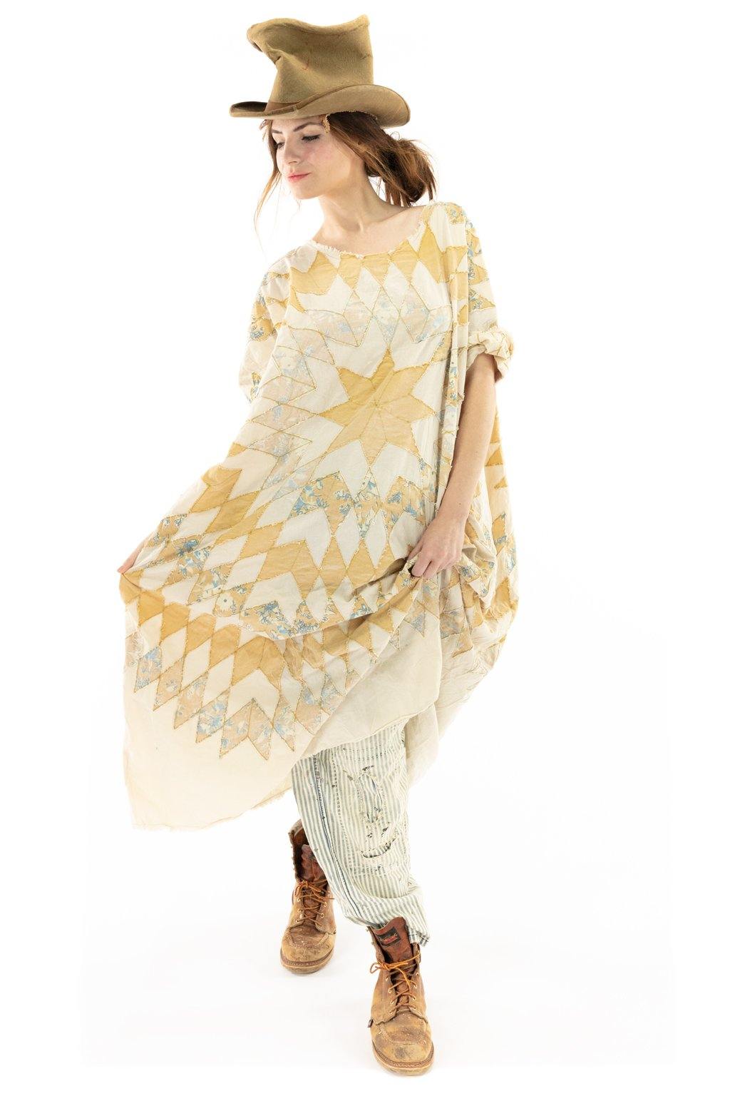 Quiltwork Artist Smock Dress - Magnolia Pearl Clothing