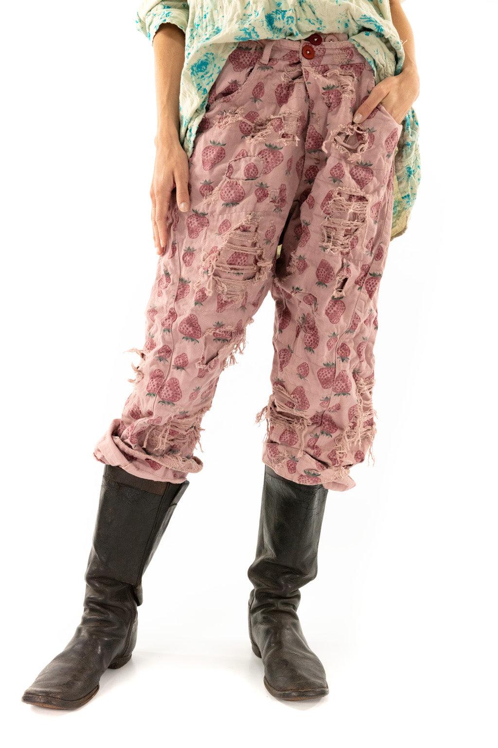 Strawberry Provision Trousers - Magnolia Pearl Clothing